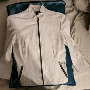 *RARE* Royal Underground cream leather jacket
